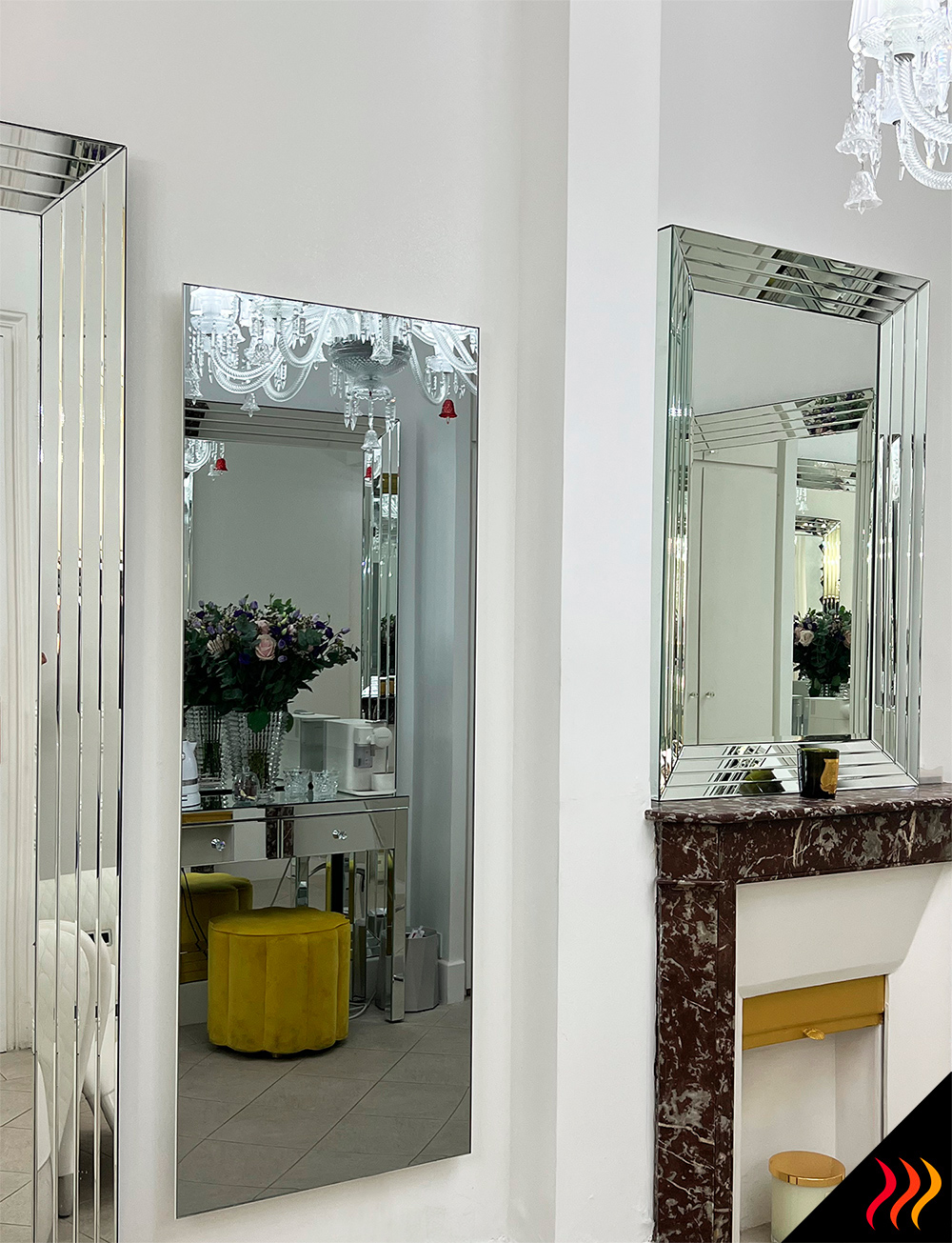 miroir chauffant 1000W heat4all 