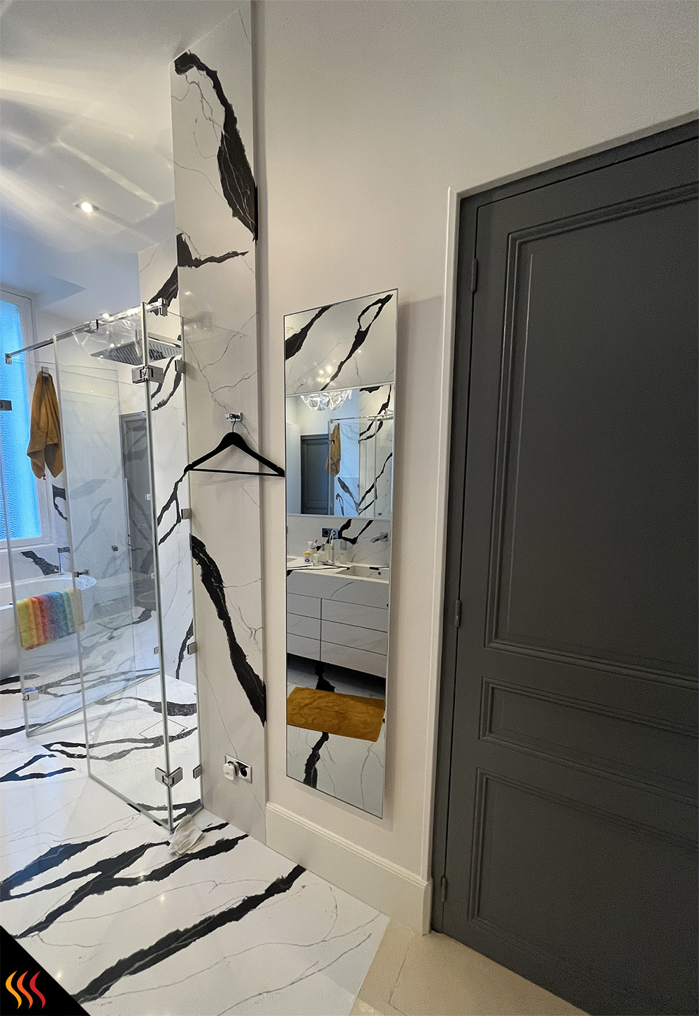 miroir chauffant 700W heat4all 