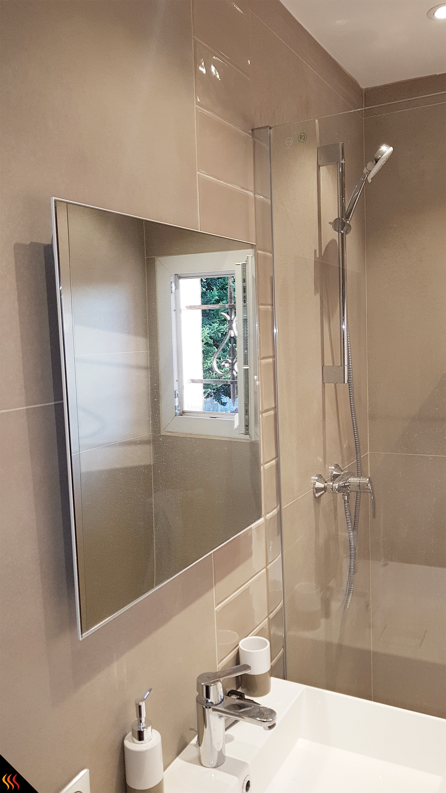 miroir chauffant heat4all 780W 