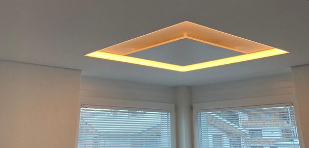 radiateur led plafond luminaire 2 en 1