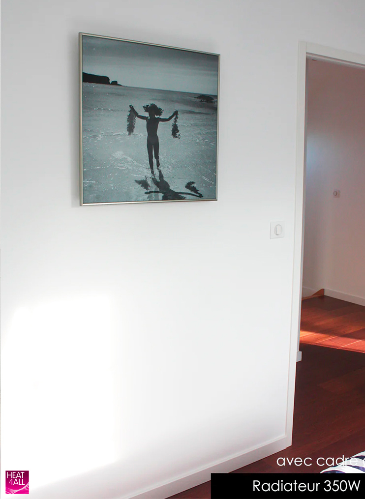 radiateur tableau 350w heat4all iconic