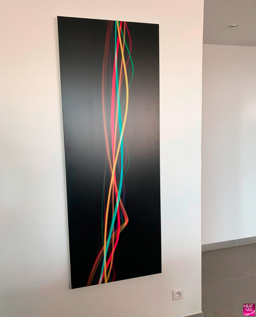 radiateur tableau 1000w heat4all iconic