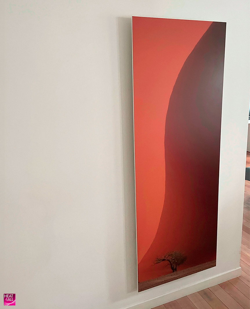 radiateur tableau 1000w heat4all iconic